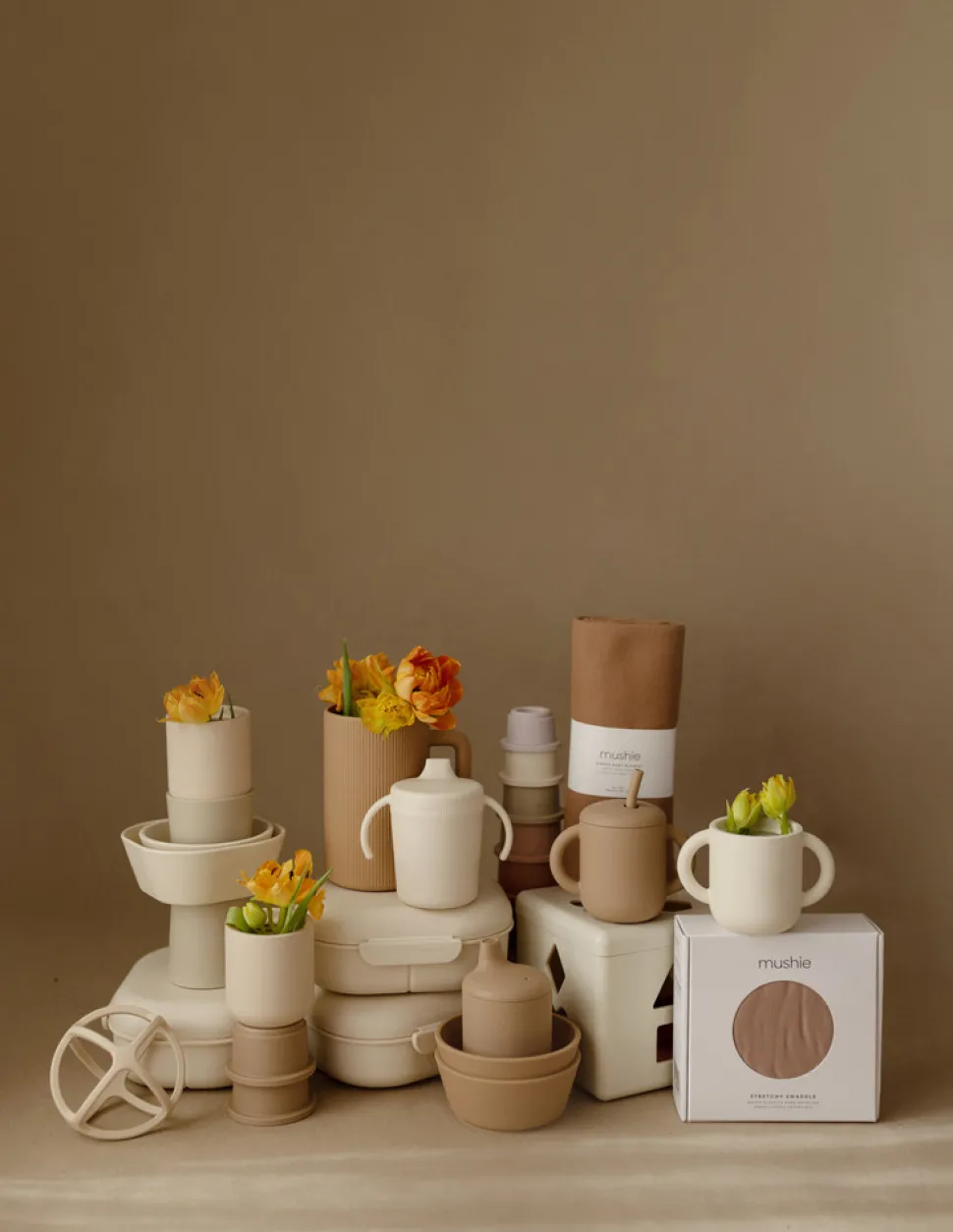 Sippy-Kop I Hård Plast - Ivory