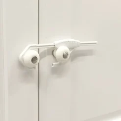 Skabslås til dobbeltlåger - 2 Stk.