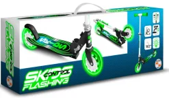 Skids Control Foldbart løbehjul med lys, grøn