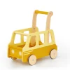 Skolebus skubbevogn gul
