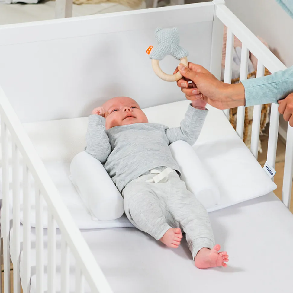 skrå liggestøtte bed