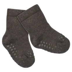 Skridsikre Strømper Terry Bomuld - Chocolate