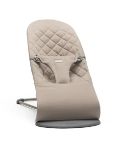 Skråstol Bliss - Vævet, Klassisk quilt, Sandgrå