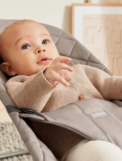 Skråstol Bliss - Vævet, Klassisk quilt, Sandgrå