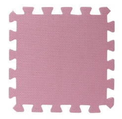 Skumlegegulv Bekids, Støvet Rosa 9 stk