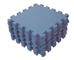 Skumlegegulv Bekids, Støvet Blå 9 stk