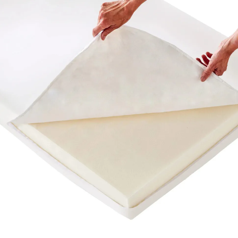 Skummadras inkl. betræk, 70x160x9 cm