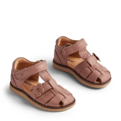 Sky blomster sandal - old rose