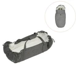 SleepCarrier X og Kørepose - Stormy Grey