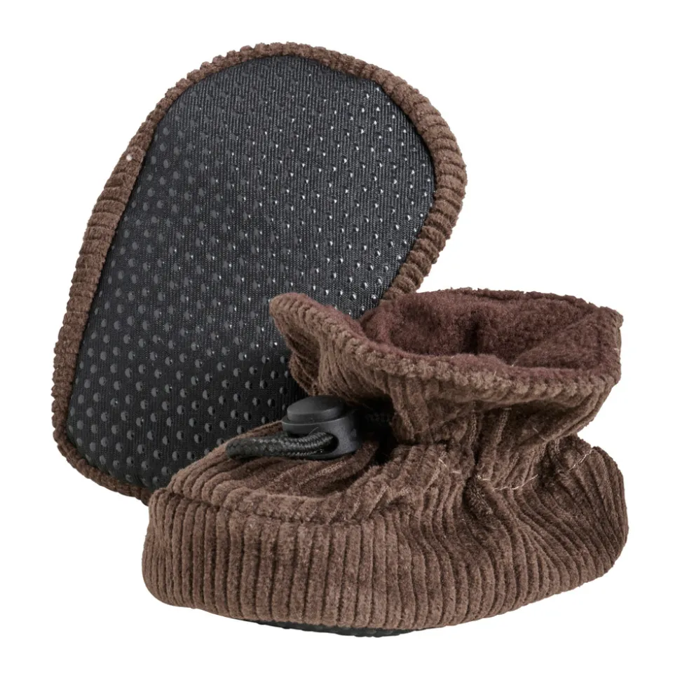 Slippers corduroy - Bracken Brown