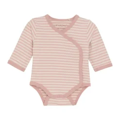 Slå-om Body Langærmet - Pale Mauve