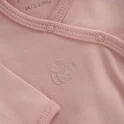 Slå-om Body Langærmet - Pale Mauve