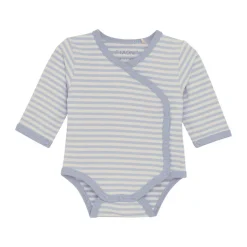 Slå-om Body Langærmet - Zen Blue