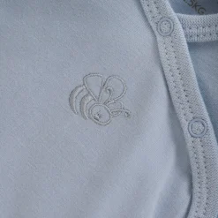 Slå-om Body Langærmet - Zen Blue