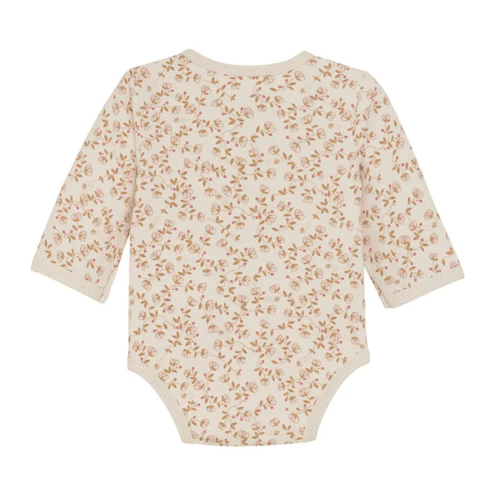 Slå-om Body Langærmet AOP - Pale Mauve