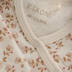 Slå-om Body Langærmet AOP - Pale Mauve