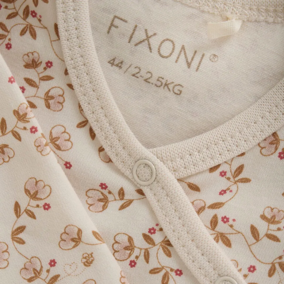 Slå-om Body Langærmet AOP - Pale Mauve