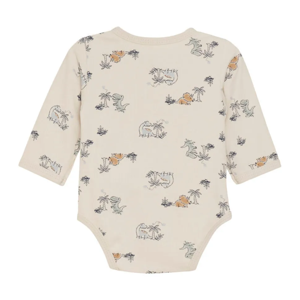 Slå-om Body Langærmet AOP - Zen Blue