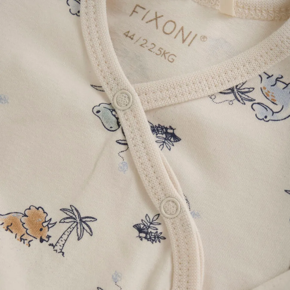 Slå-om Body Langærmet AOP - Zen Blue