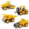 Små arbejdsbiler 4. ass. med pull back