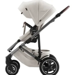 Smile 5Z lux inkl. liggedel og Baby-Safe Core autostol - soft taupe/space black