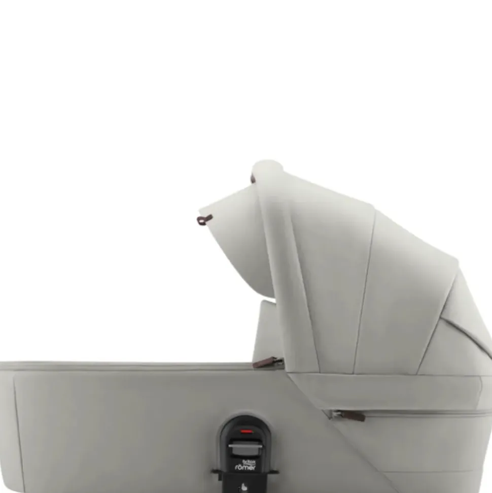 Smile 5Z lux inkl. liggedel og Baby-Safe Core autostol - linen grey/space black