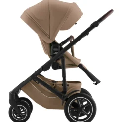Smile 5Z lux inkl. liggedel og Baby-Safe Core autostol - warm caramel/space black