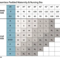 Sømløs Amme BH Med Indlæg - White