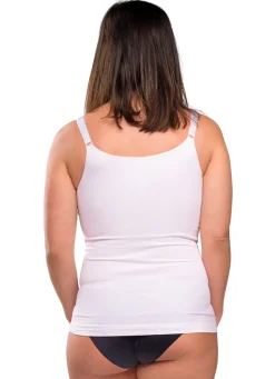 Sømløs Ammetop Med Shapewear - Hvid