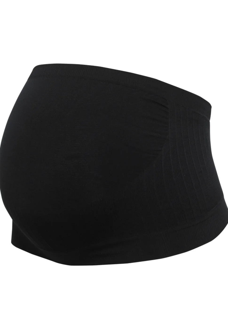 Sømløs Graviditetsstøttebånd - Sort