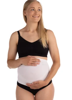 Sømløs Graviditetsstøttebånd - Hvid