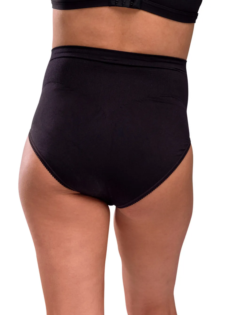 Sømløs Graviditetstrusse - Sort