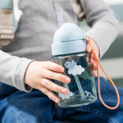 Snack & madkasse m/drikkedunk Playground Blå