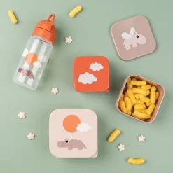 Snack boks sæt 3 stk Happy clouds - Pudder