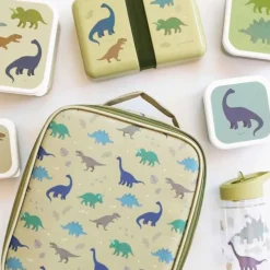 Snackboksæt 4 dele Dino