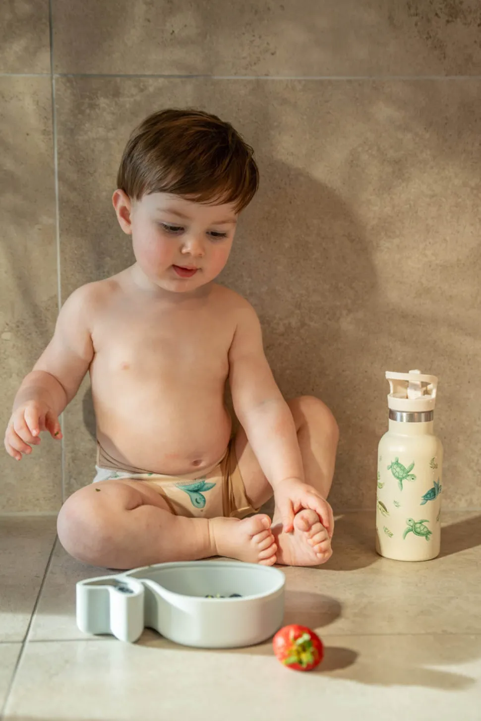 Snackbox - Hvalen Christian - Pearl Blue