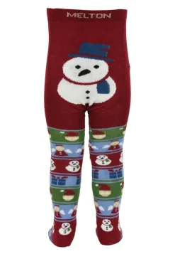 Snemand strømpebukser - Sundried Tomato