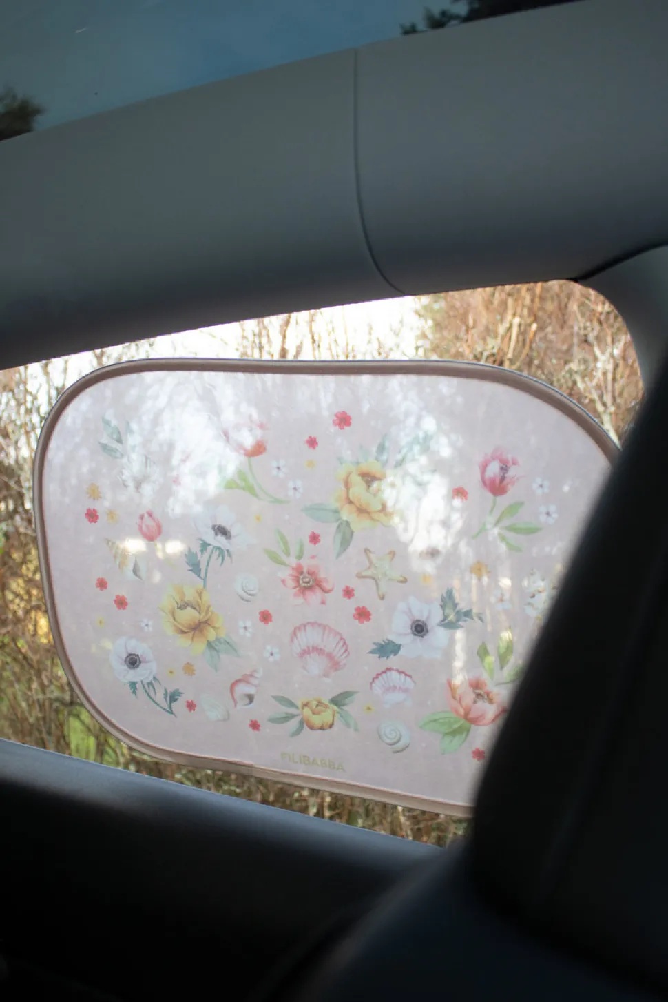 Solskærme til bilen 2 stk. - Ocean Blossom