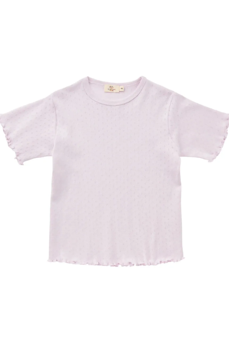 Sommer pointelle t-shirt - LAVENDER