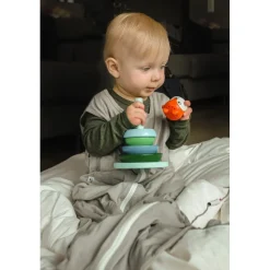 Sovepose let, grå (0-6 mnd)