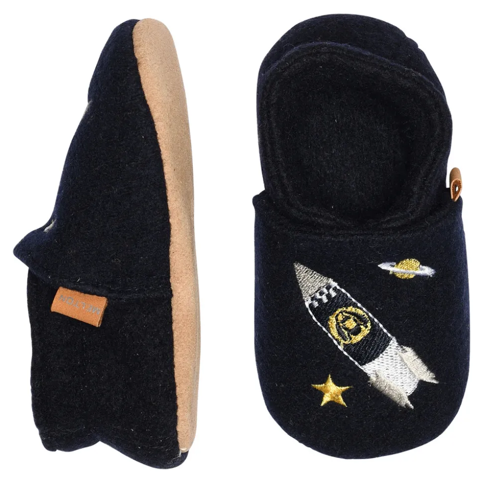Space uld hjemmesko - Marine
