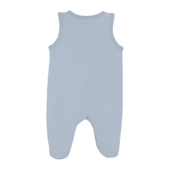 Sparkedragt m. fødder - SOLID - Zen Blue