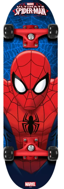 Spiderman Skateboard med dobbelt kick