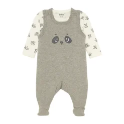 Sæt m. Body Langærmet+Overall - 9709