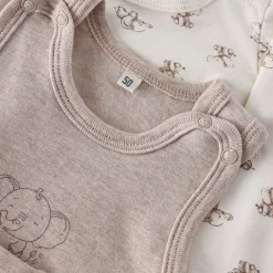 Sæt m. Body Langærmet+Overall - 2350