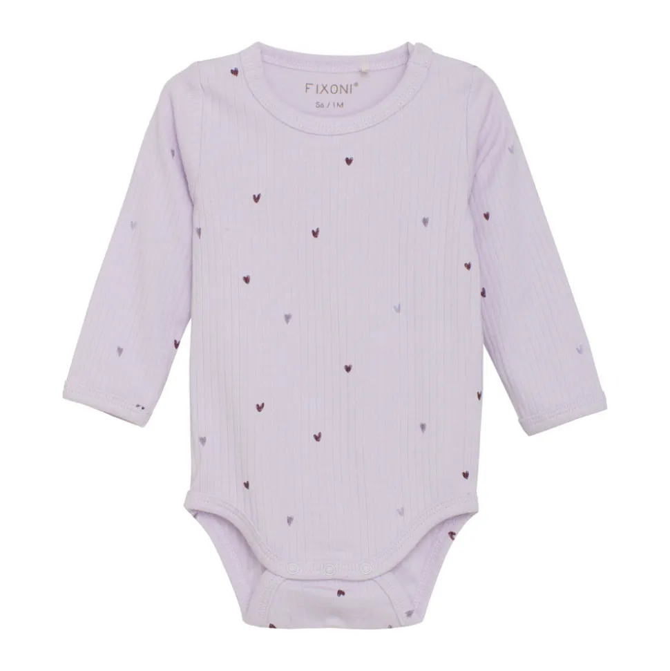 Sæt m. Body og Sweat Romper - 6810