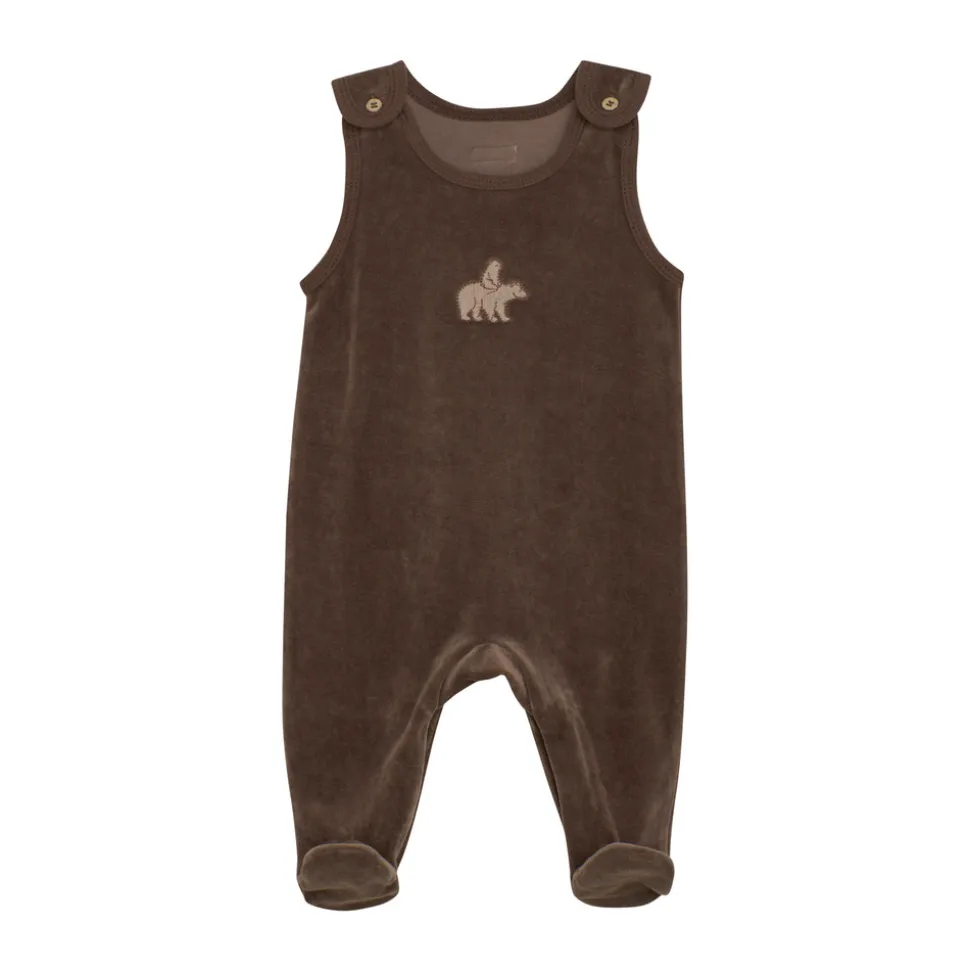 Sæt m. Body og velour bukser - 2307