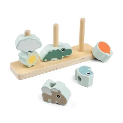 Stablelegetøj Happy clouds Farvemix