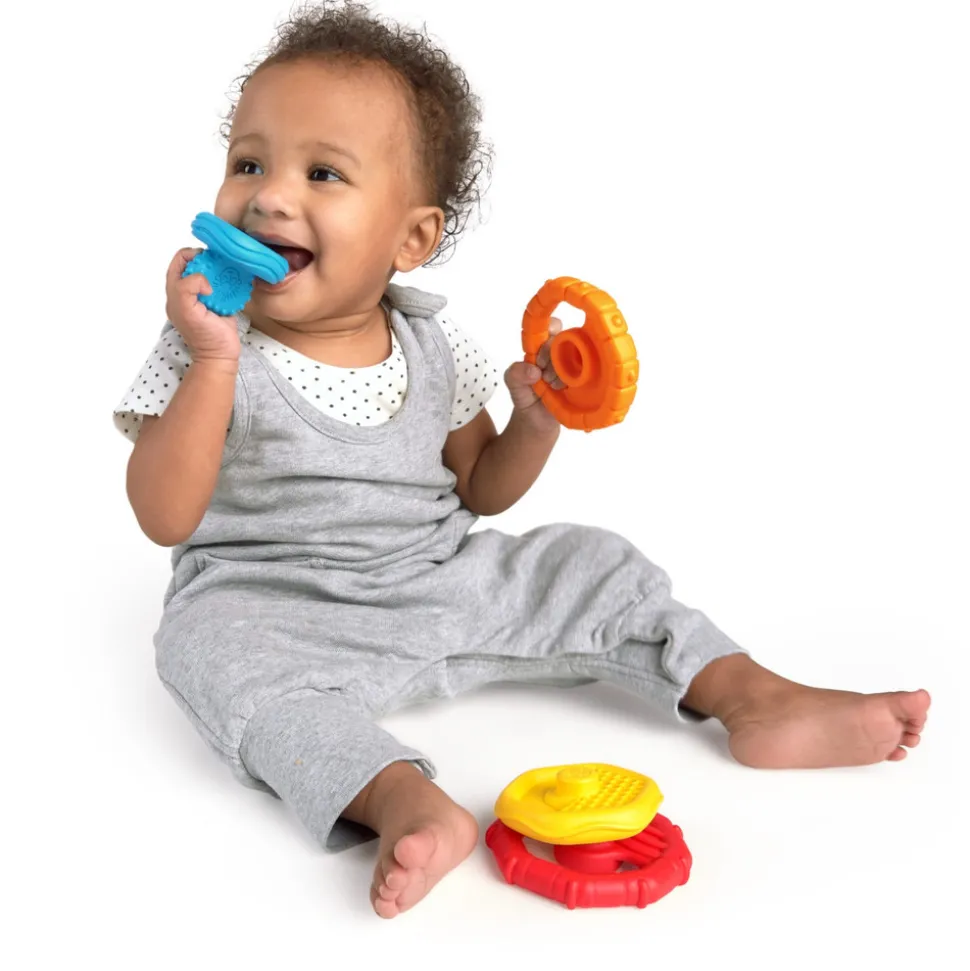 Stack & Teethe Multi-tekstur legesæt m. bideringe