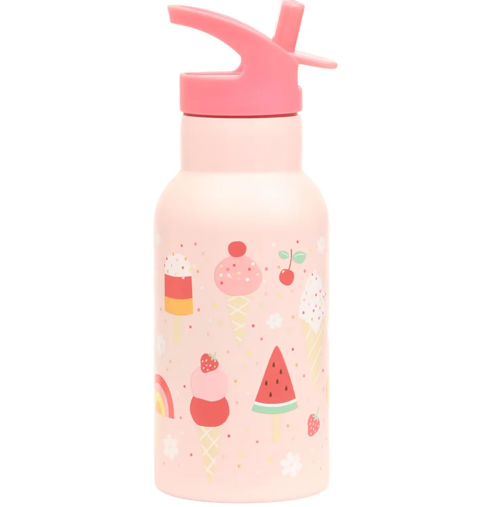 Stainless steel drink bottle: Ice-cream